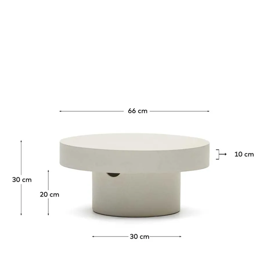 Gartenmöbel*Pharao24 Terrassen Couchtisch Ofrael