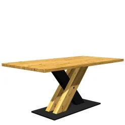 Küchentisch|Esstische*Pharao24 Tisch Massivholz Eiche Calcalero