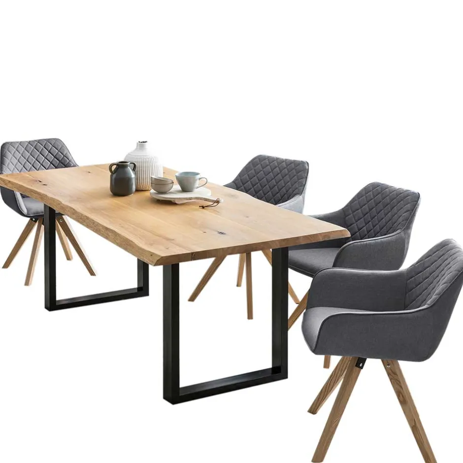 Tisch Mit Stühlen|Esszimmer Sets*Pharao24 Tischgruppe Edroms