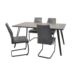 Tisch Mit Stühlen|Esszimmer Sets*Pharao24 Tischgruppe Fassong