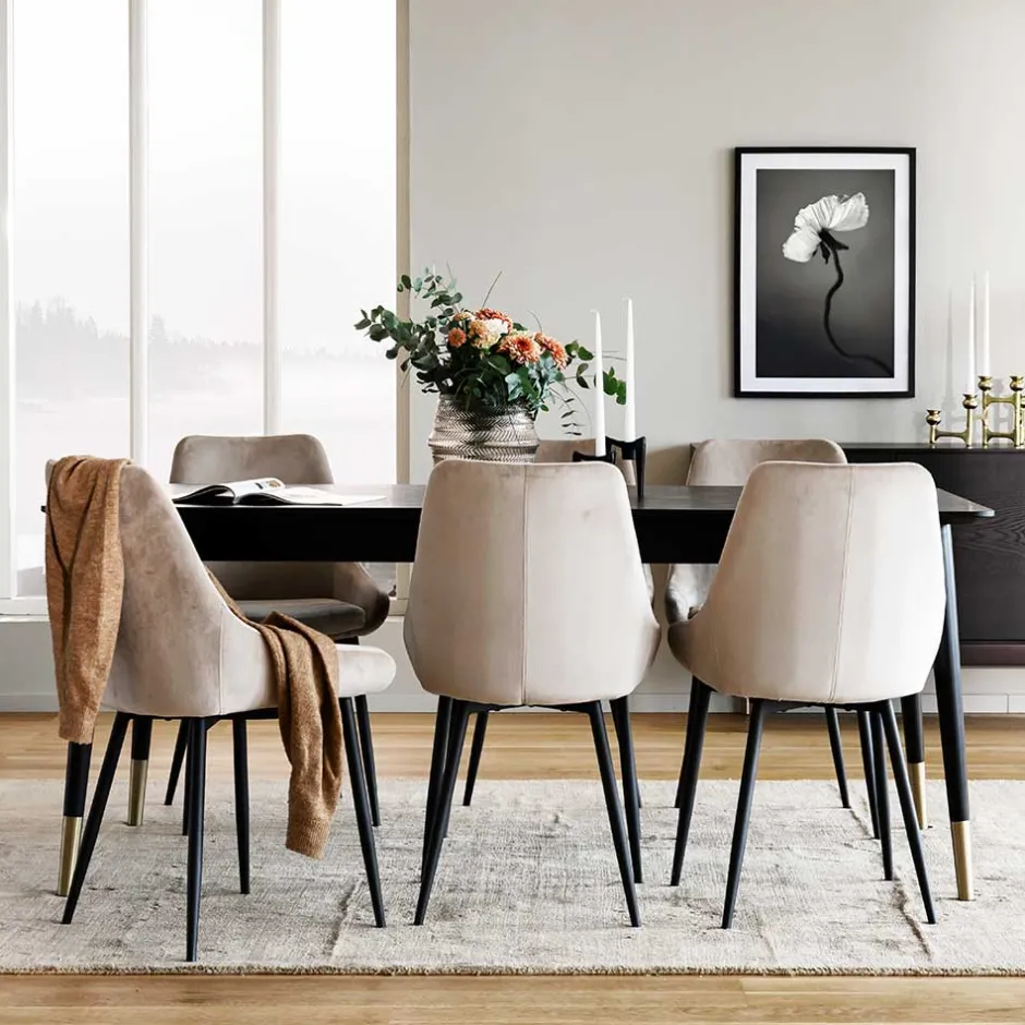 Tisch Mit Stühlen|Esszimmer Sets*Pharao24 Tischgruppe Genjes