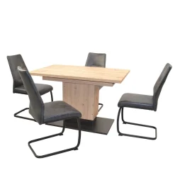 Pharao24 Tischgruppe Vidiano> Tisch Mit Stühlen|Esszimmer Sets