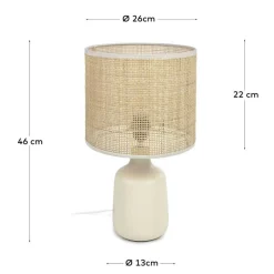 Lampen Und Leuchten*Pharao24 Tischlampe Cador