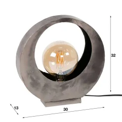Lampen Und Leuchten*Pharao24 Tischlampe Casmanian