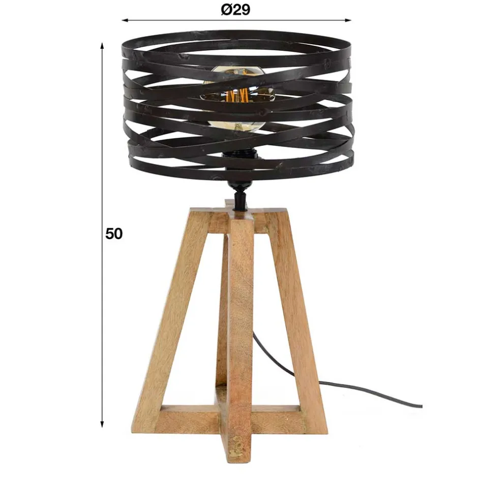 Lampen Und Leuchten*Pharao24 Tischlampe Teira