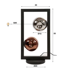 Lampen Und Leuchten*Pharao24 Tischleuchte Jandusc