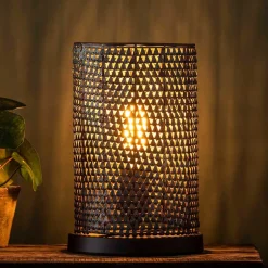 Lampen Und Leuchten*Pharao24 Tischleuchte Rolans