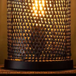 Lampen Und Leuchten*Pharao24 Tischleuchte Rolans