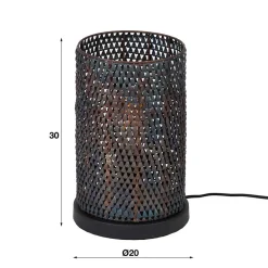 Lampen Und Leuchten*Pharao24 Tischleuchte Rolans