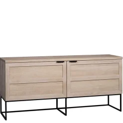Pharao24 Türen Sideboard Ianca> Massivholzmöbel|Küchenkommode