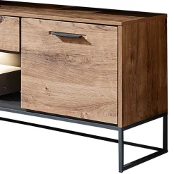 Wohnwand 300 Cm*Pharao24 TV Anbauwand Washton