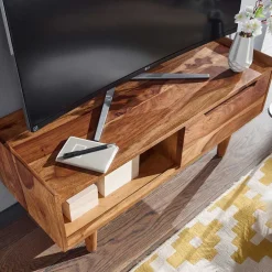 Massivholz Tv Möbel|Fernsehtische*Pharao24 TV Bank Loudes