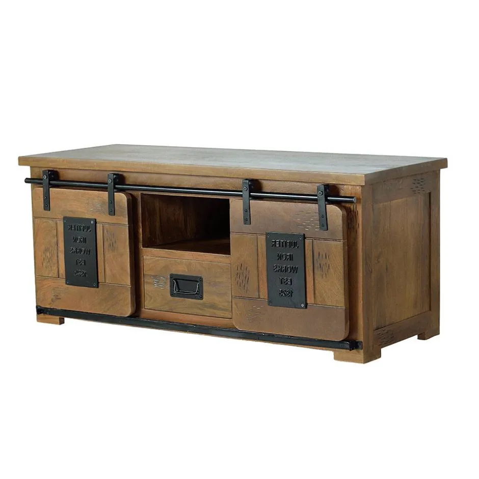 Pharao24 TV Board Ailunaro> Massivholz Tv Möbel