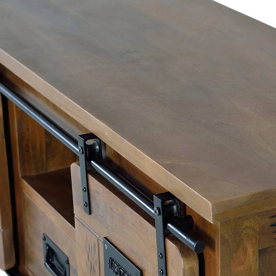 Pharao24 TV Board Ailunaro> Massivholz Tv Möbel