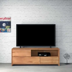 Pharao24 TV Board Bagavano> Massivholz Tv Möbel|Fernsehtische