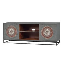 Pharao24 TV Board Binia> Massivholz Tv Möbel