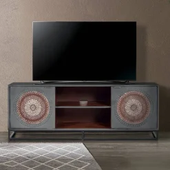 Pharao24 TV Board Binia> Massivholz Tv Möbel