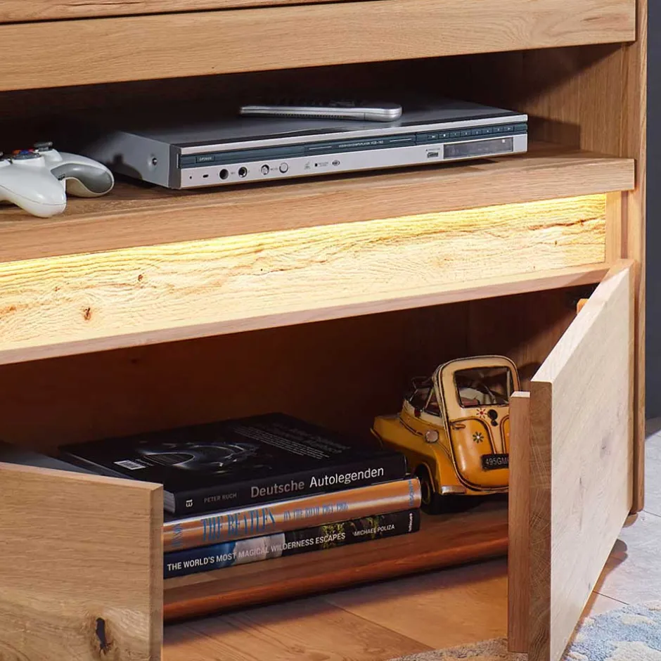 Massivholz Tv Möbel|Fernsehtische*Pharao24 TV Board Eridia