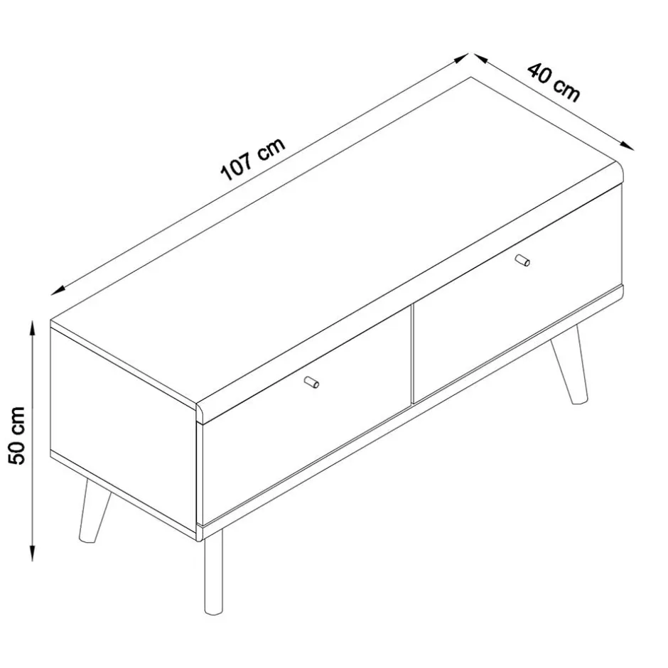 Fernsehtische|Lowboards*Pharao24 TV Board Levanca