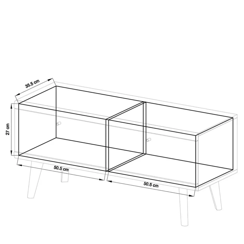 Fernsehtische|Lowboards*Pharao24 TV Board Levanca