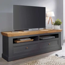 Massivholz Tv Möbel|Fernsehtische*Pharao24 TV Board Ligolas