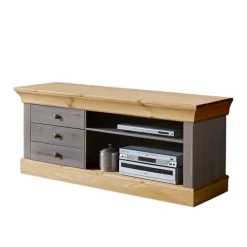 Fernsehtische|Massivholz Tv Möbel*Pharao24 TV Board Mangali