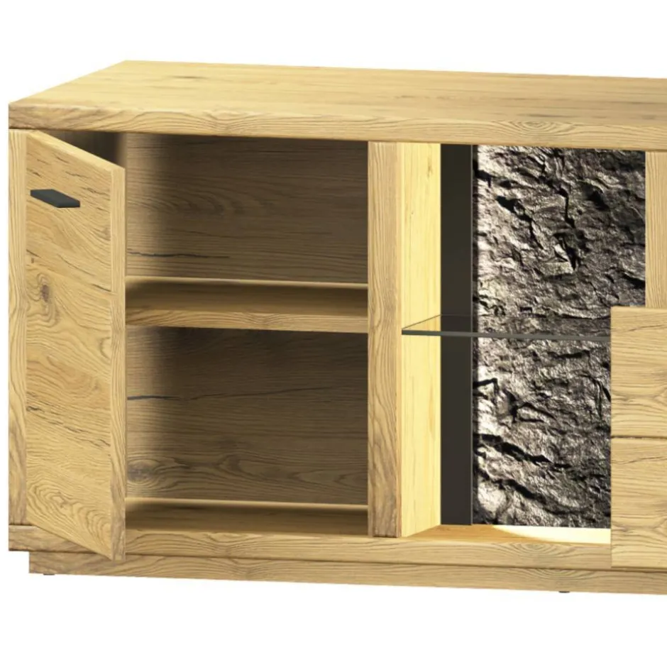 Pharao24 TV Board Ostoro> Massivholz Tv Möbel