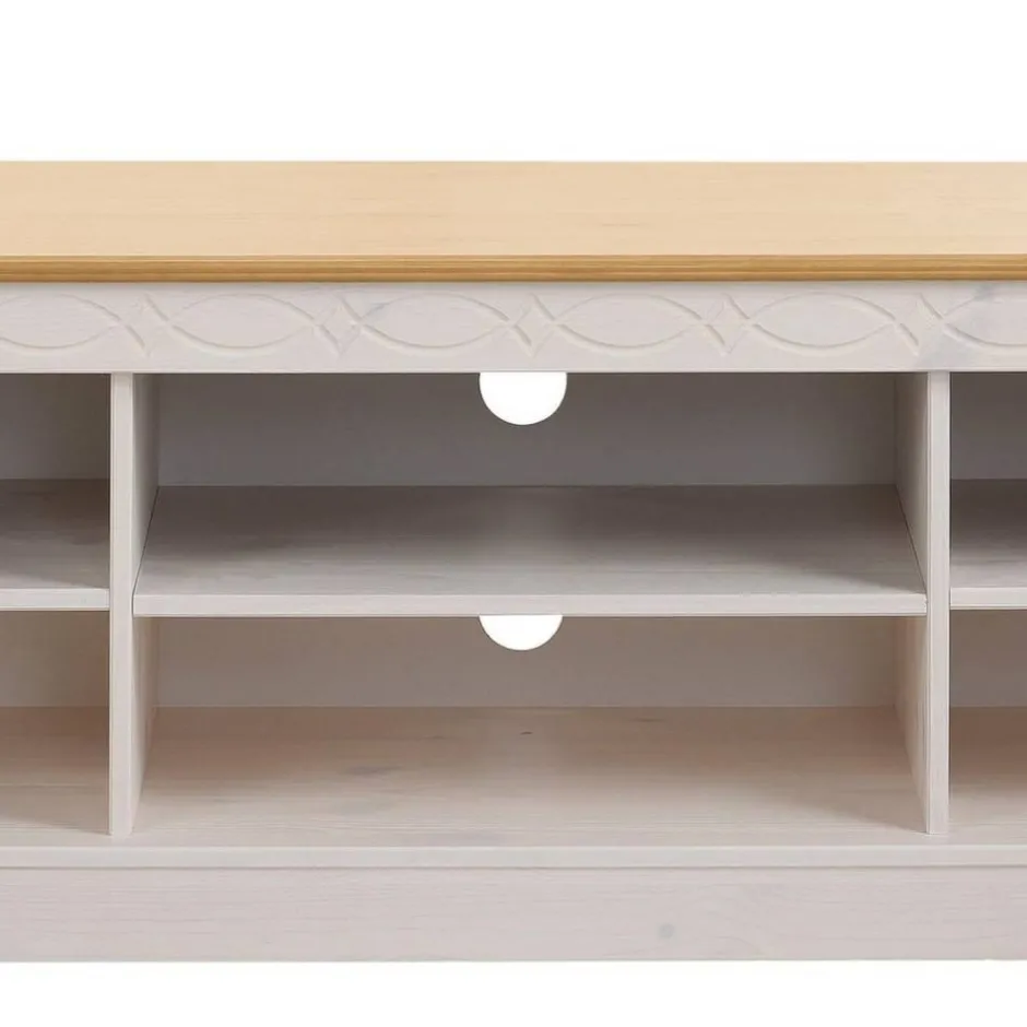 Massivholz Tv Möbel|Fernsehkommoden*Pharao24 TV Board Regine