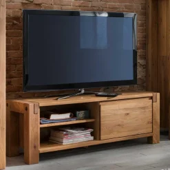 Massivholz Tv Möbel|Fernsehtische*Pharao24 TV Board Sadlon