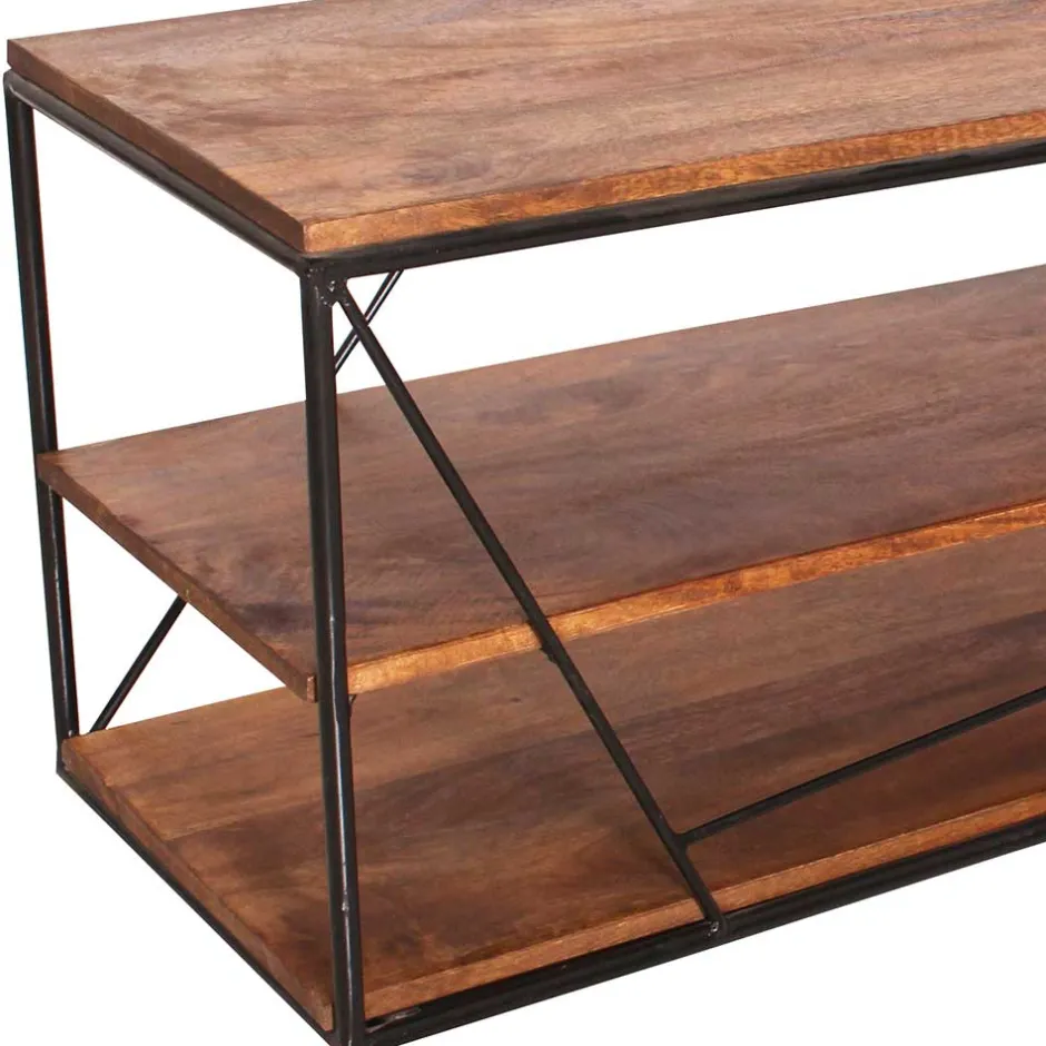 Pharao24 TV Board Slavrio> Massivholz Tv Möbel|Fernsehtische