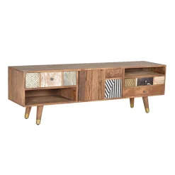 Pharao24 TV Board Trianus> Massivholz Tv Möbel