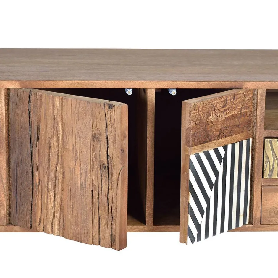 Pharao24 TV Board Trianus> Massivholz Tv Möbel