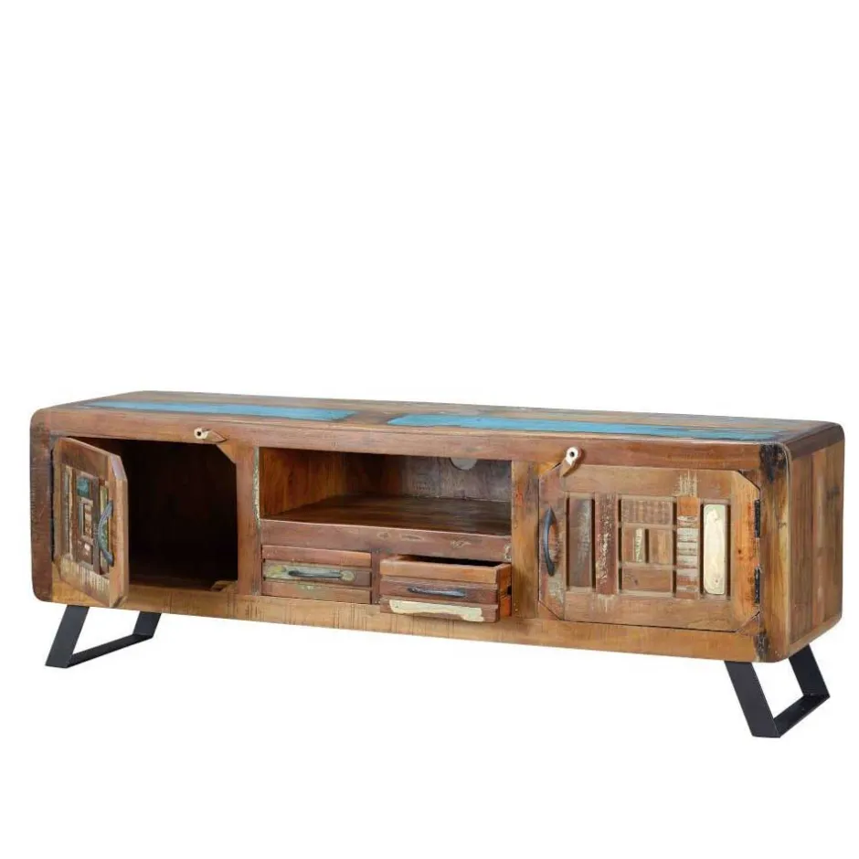 Pharao24 TV Board Wash> Massivholz Tv Möbel