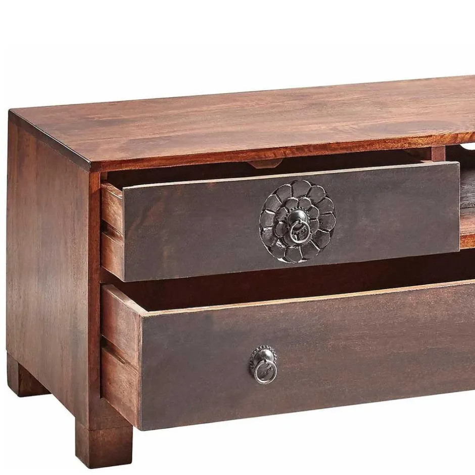 Massivholz Tv Möbel|Fernsehkommoden*Pharao24 TV Board Xavier