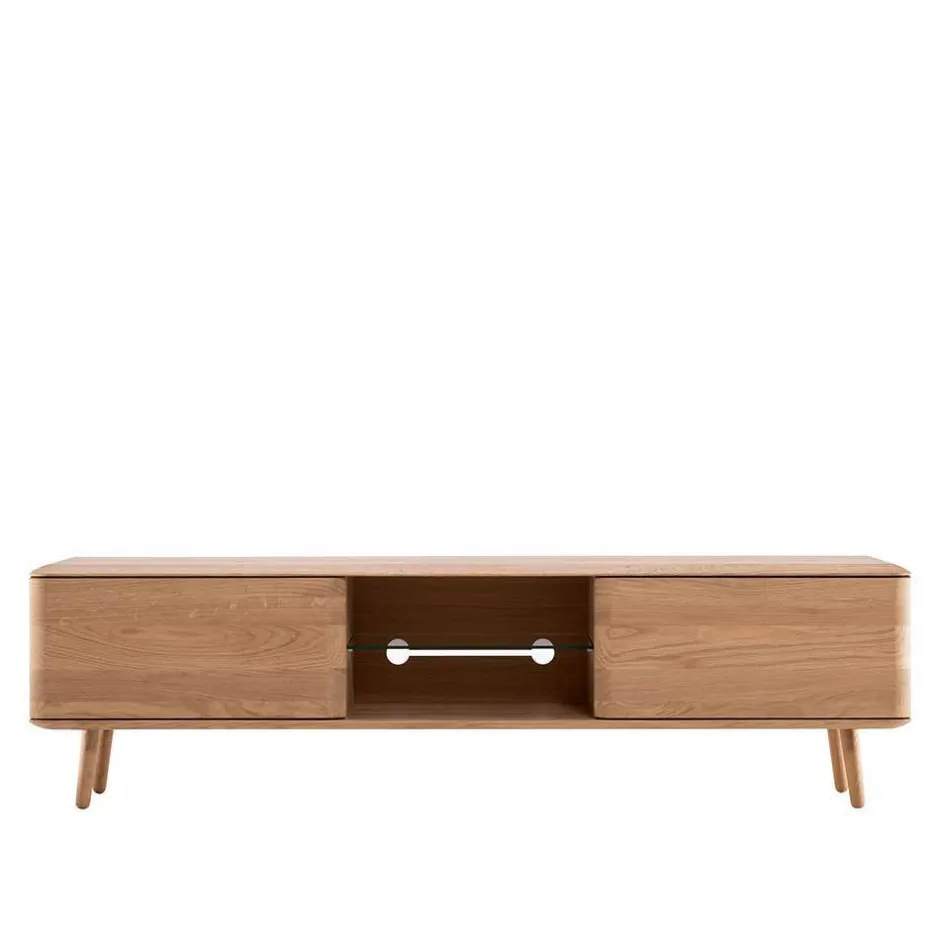 Pharao24 TV Kommode Baylee> Fernsehkommoden|Massivholz Tv Möbel