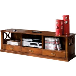 Fernsehkommoden|Massivholz Tv Möbel*Pharao24 TV Kommode Satyno