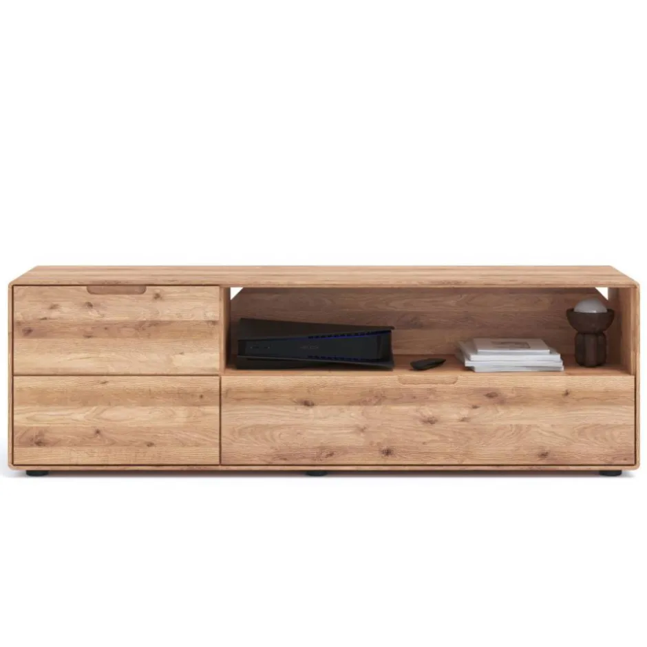 Fernsehkommoden|Massivholz Tv Möbel*Pharao24 TV Lowboard Amra