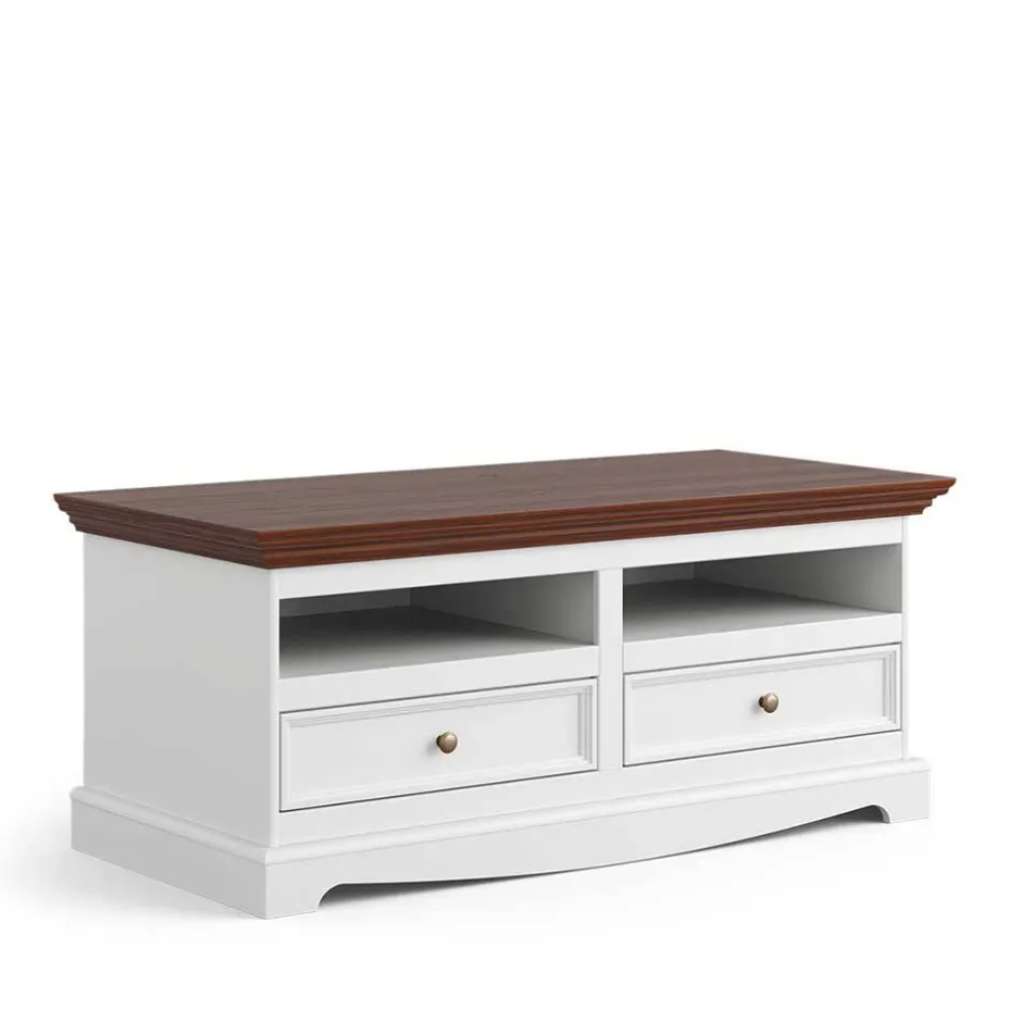 Massivholz Tv Möbel*Pharao24 TV Lowboard Asendra