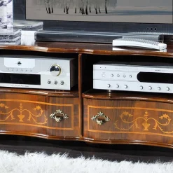 Massivholz Tv Möbel|Fernsehtische*Pharao24 TV Lowboard Casamarina