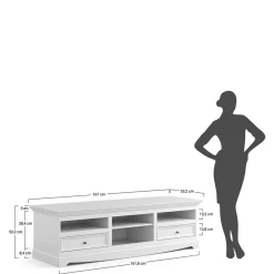 Fernsehtische|Lowboards*Pharao24 TV Lowboard Corao