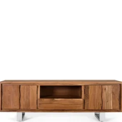 Pharao24 TV Lowboard Ectria> Massivholz Tv Möbel