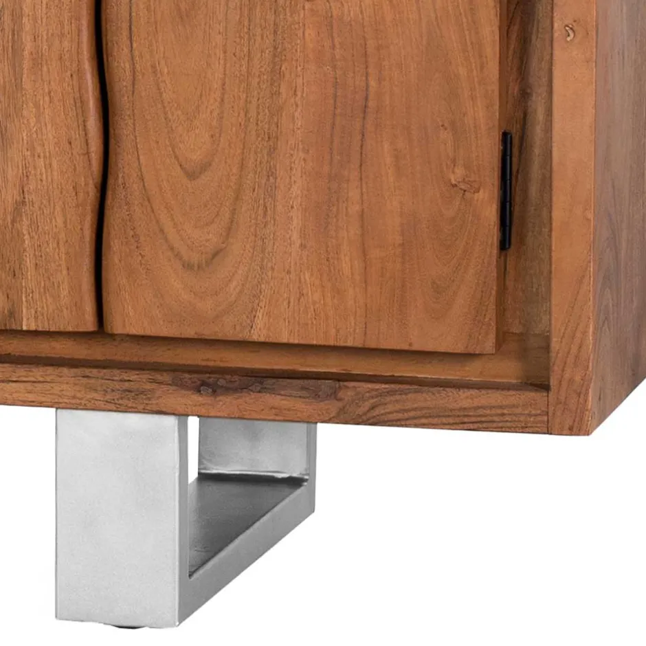 Pharao24 TV Lowboard Ectria> Massivholz Tv Möbel