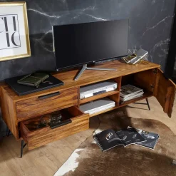 Massivholz Tv Möbel*Pharao24 TV Lowboard Felias