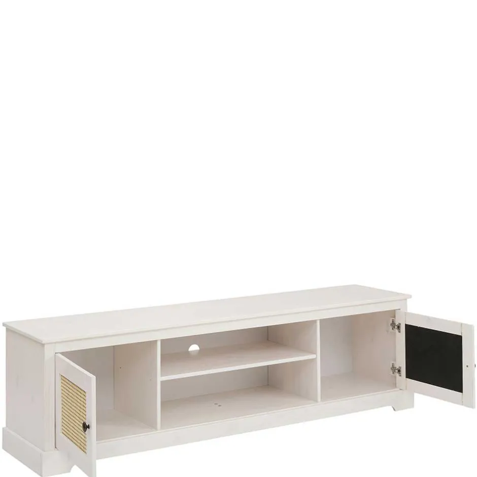 Pharao24 TV Lowboard Halnien> Massivholz Tv Möbel