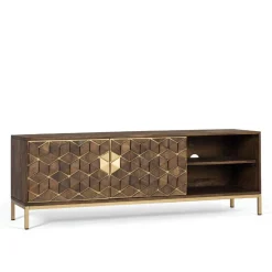 Massivholz Tv Möbel*Pharao24 TV Lowboard Jilandro