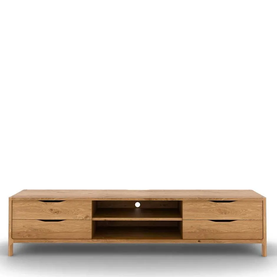 Massivholz Tv Möbel|Fernsehkommoden*Pharao24 TV Lowboard Koropi