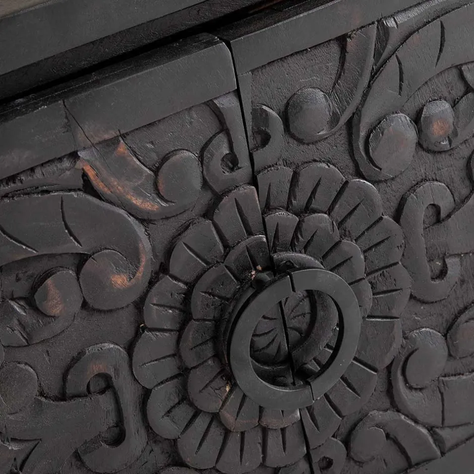 Fernsehtische|Massivholz Tv Möbel*Pharao24 TV Lowboard Lionel