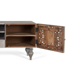 Massivholz Tv Möbel*Pharao24 TV Lowboard Litium