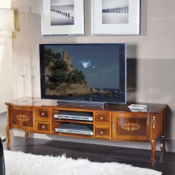 Pharao24 TV Lowboard Marzonas> Massivholz Tv Möbel|Fernsehtische