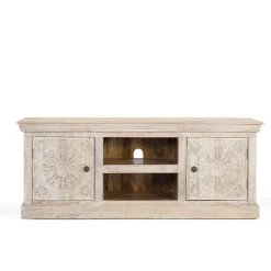 Massivholz Tv Möbel*Pharao24 TV Lowboard Netty